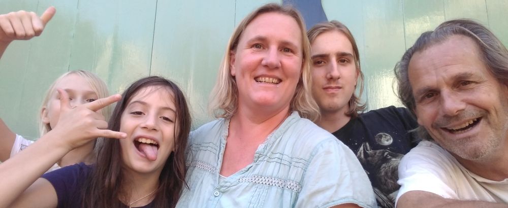 Living self-sufficient with our family